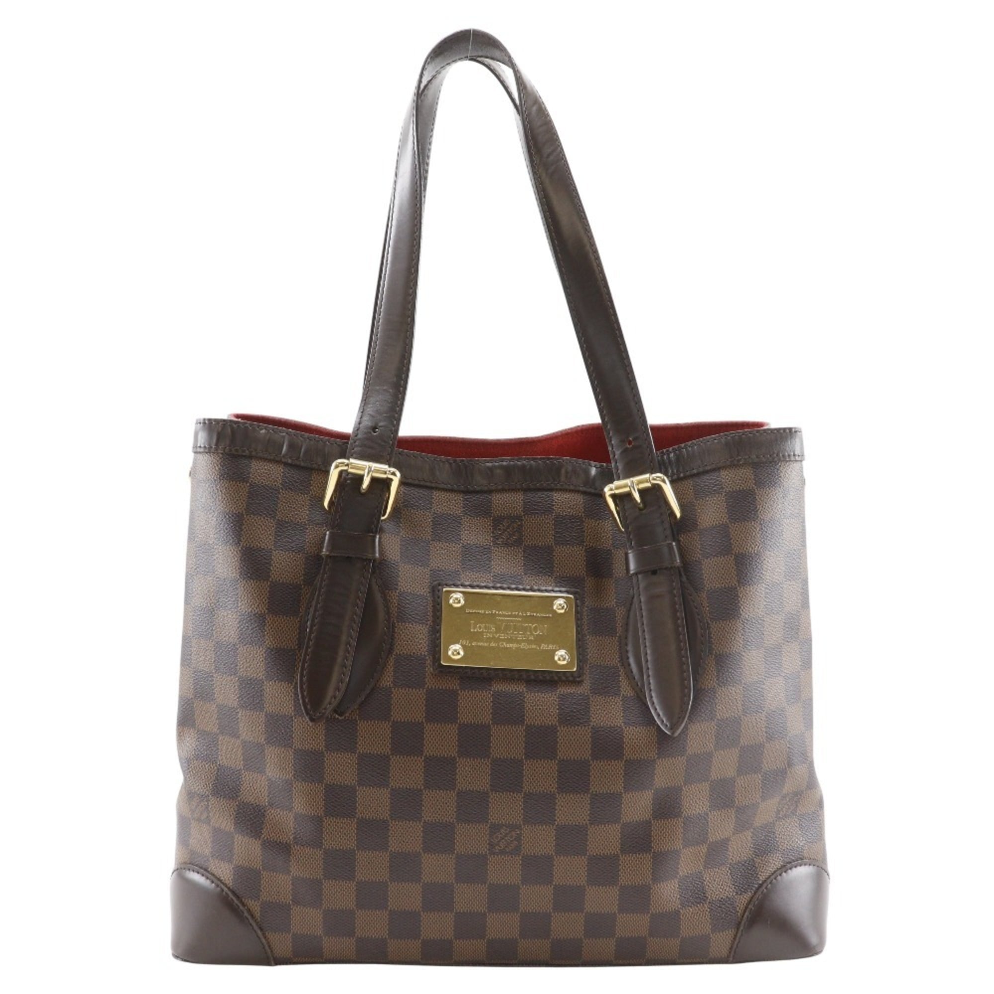 Louis Vuitton Brown Damier Canvas Tote Bag