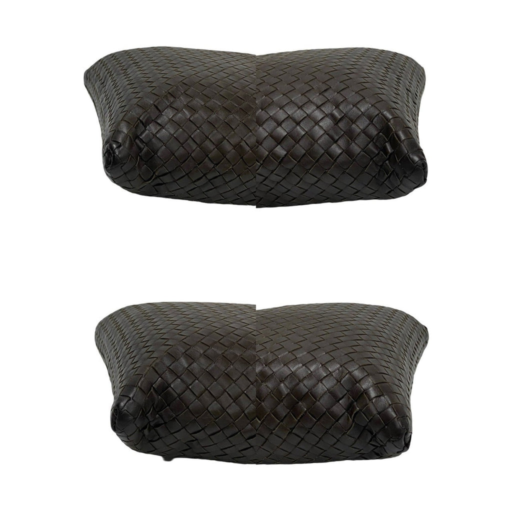 Bottega Veneta Brown Leather Pochette Shoulder Bag