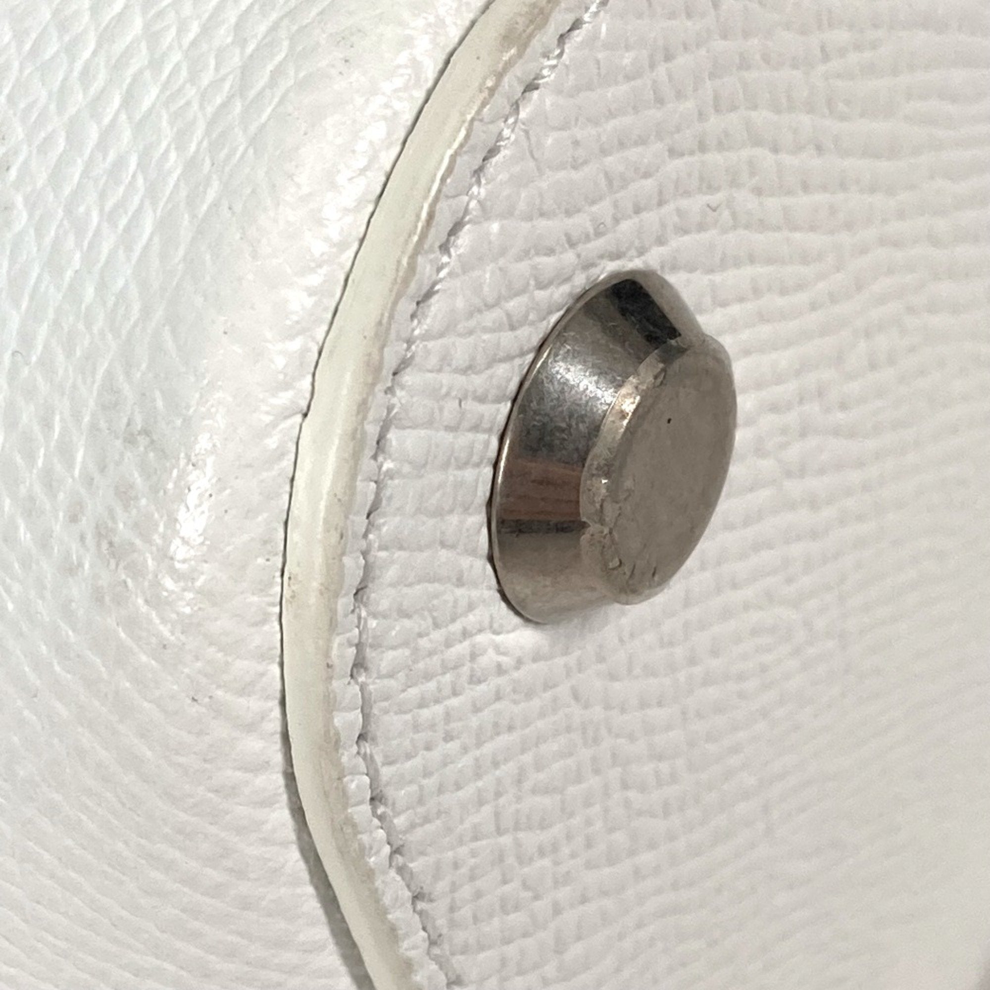 Balenciaga White Leather Shoulder