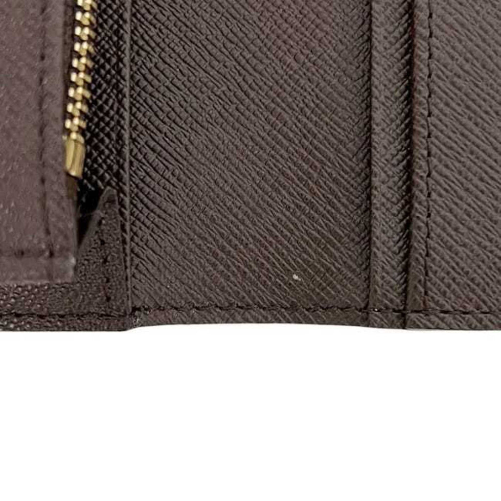 Louis Vuitton Brown Damier Canvas Ebene Damier Canvas Long Wallet