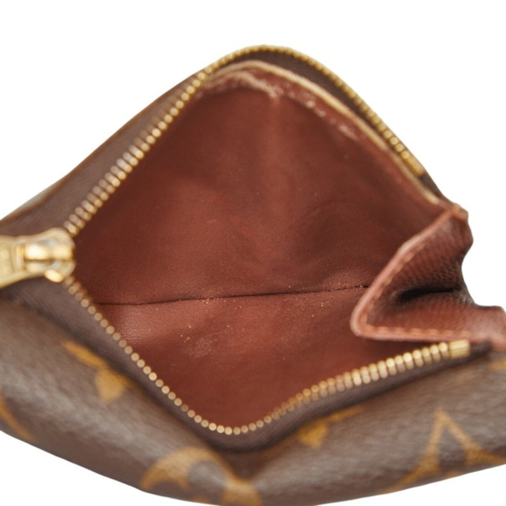 Louis Vuitton Brown Pvc Wallet (Tri-Fold)