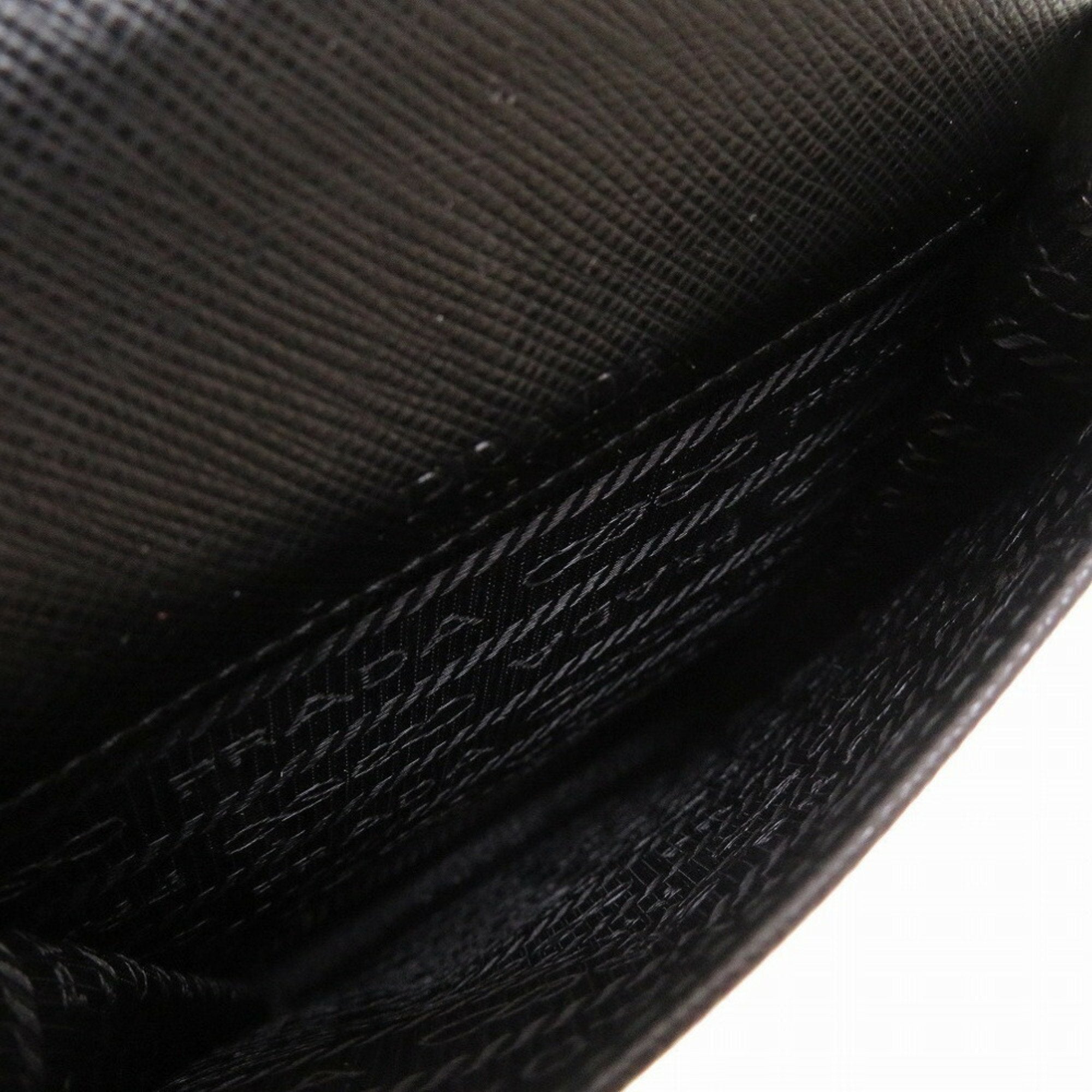 Prada Black Leather Shoulder Bag