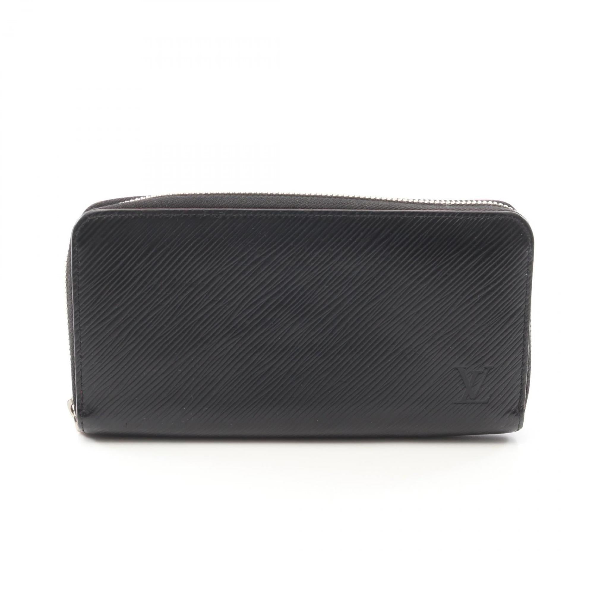 Louis Vuitton Epi Black Pink Epi Leather Long Wallet