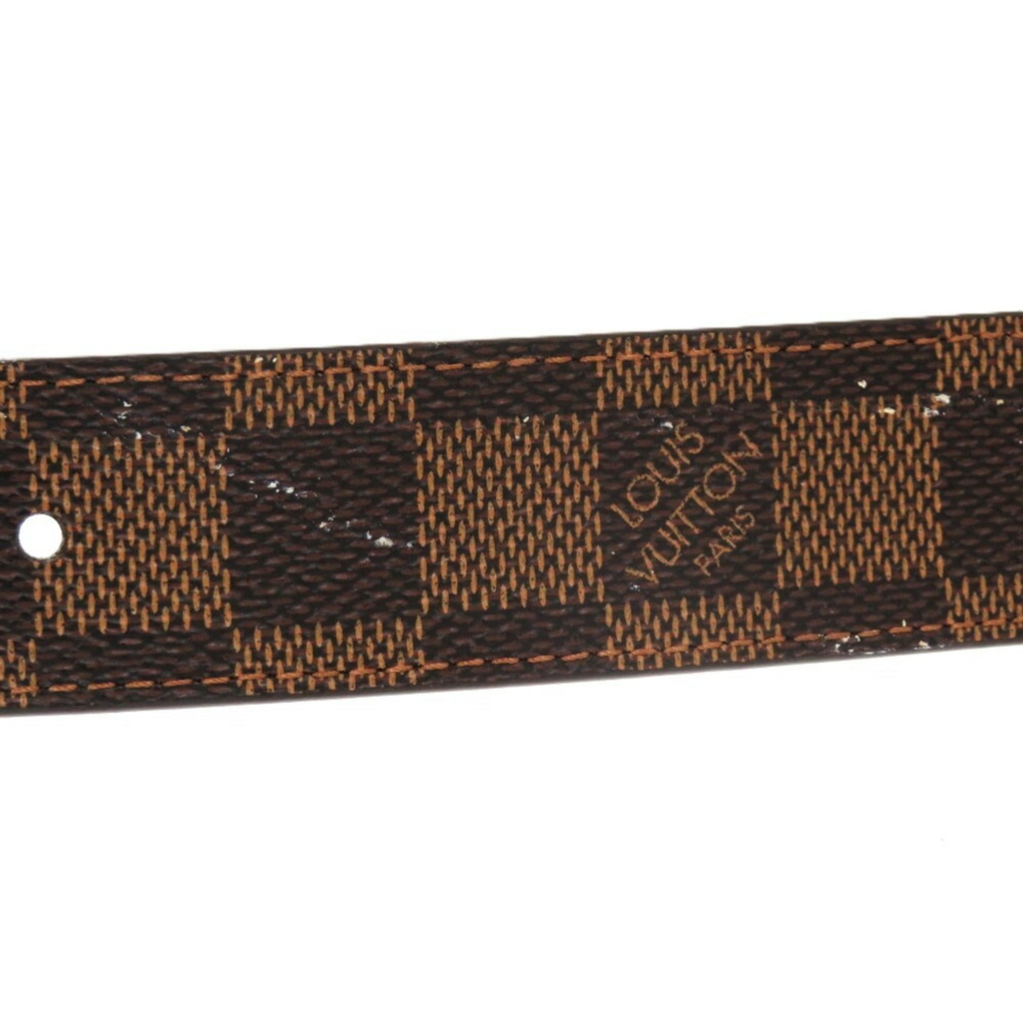 Louis Vuitton Damier Brown Damier Canvas Ebene White Damier Canvas