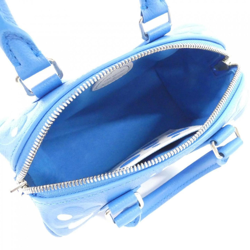 Louis Vuitton Silver Leather Shoulder Bag