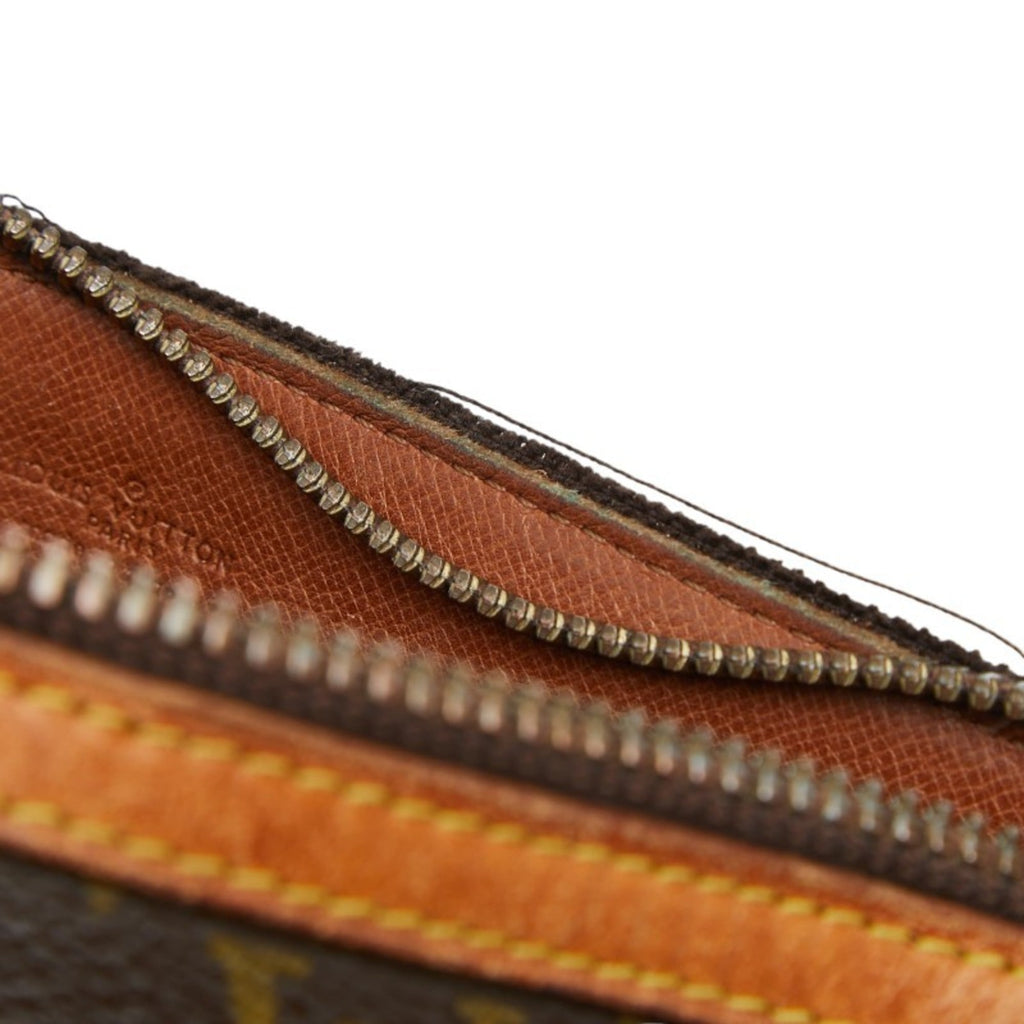 Louis Vuitton Brown Pvc Leather Shoulder Bag