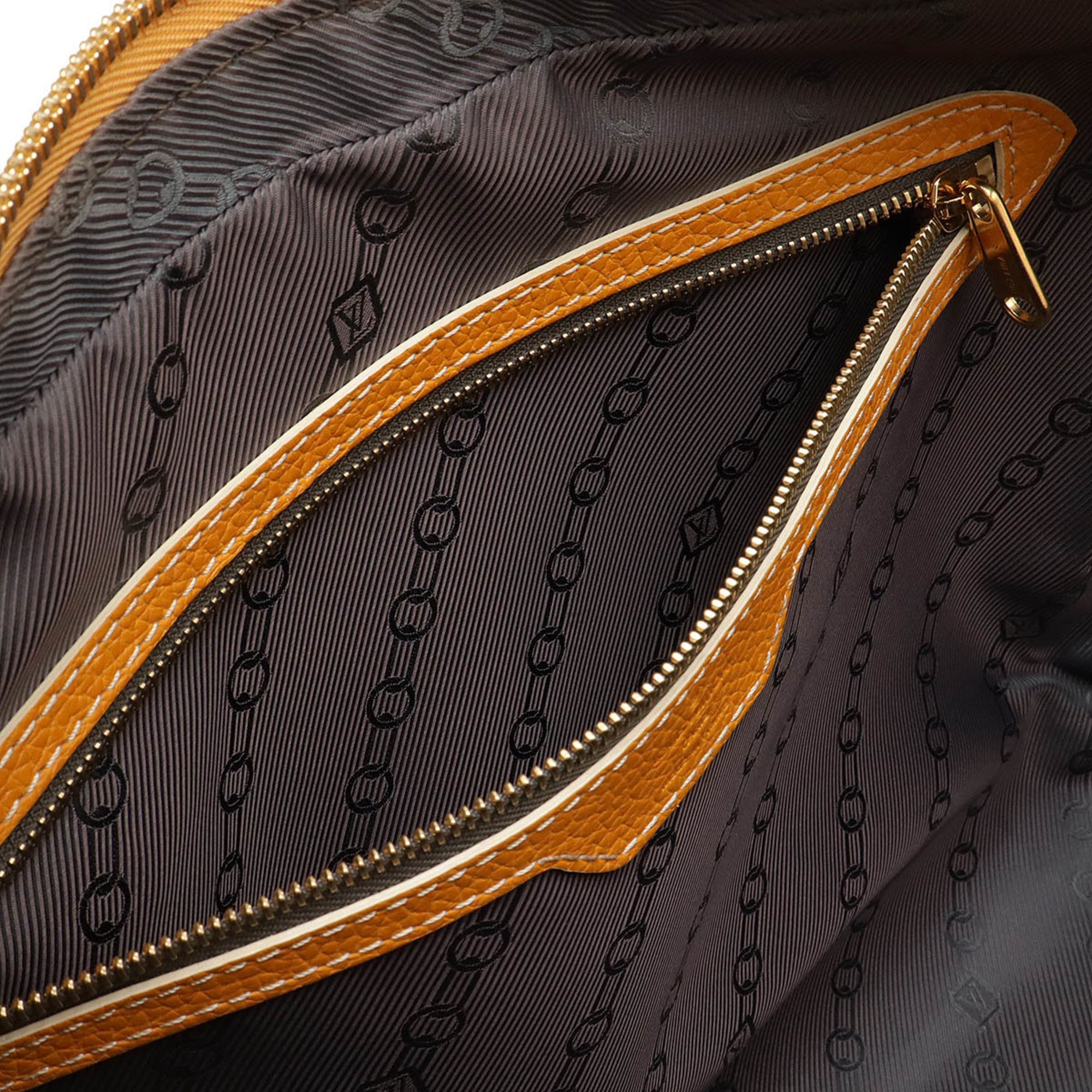 Louis Vuitton Jaune Leather Boston Bag