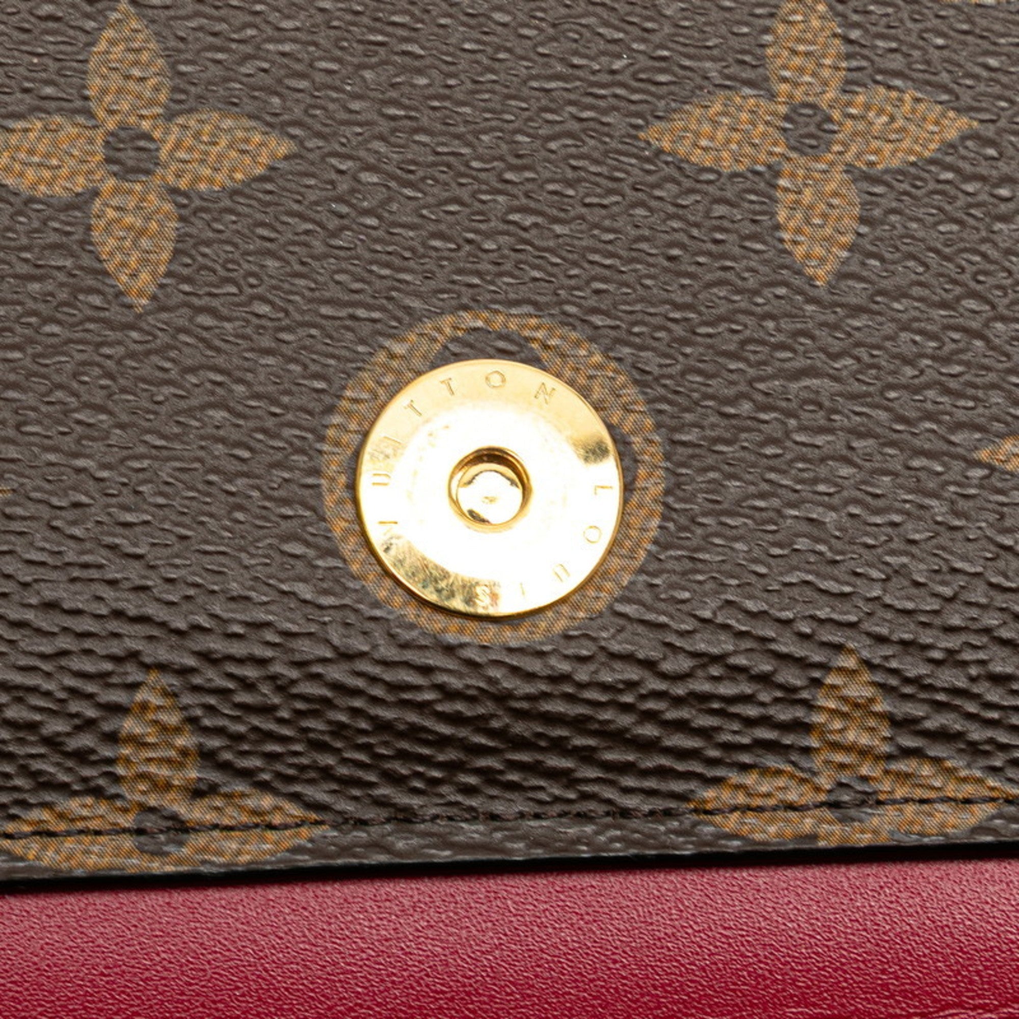 Louis Vuitton Monogram Brown Fuchsia Monogram Monogram Shoulder Bag