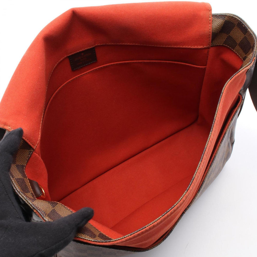 Louis Vuitton Brown Ebene Coated Canvas Leather Shoulder Bag