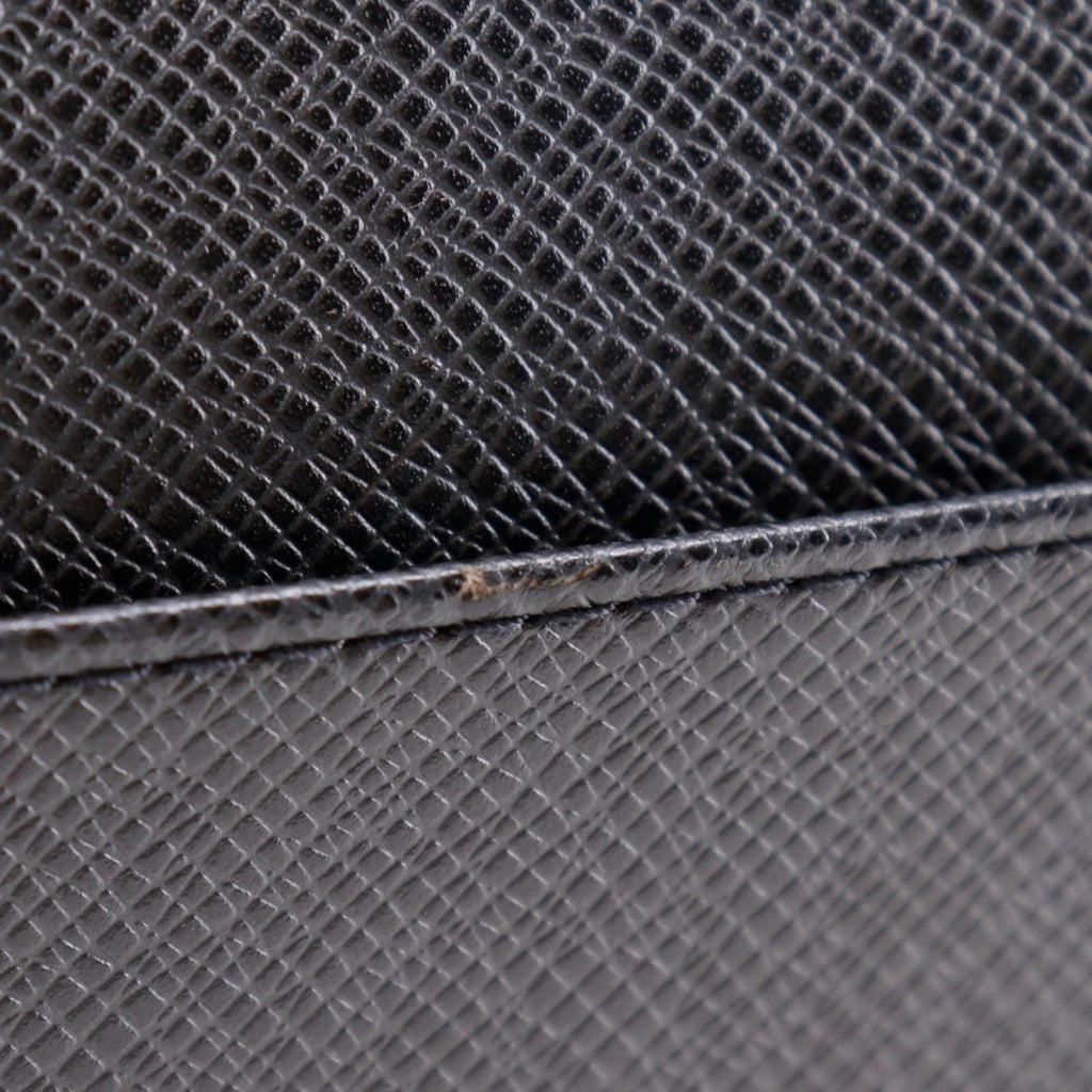 Louis Vuitton Taiga Ardoise Black Taiga Leather Pochette