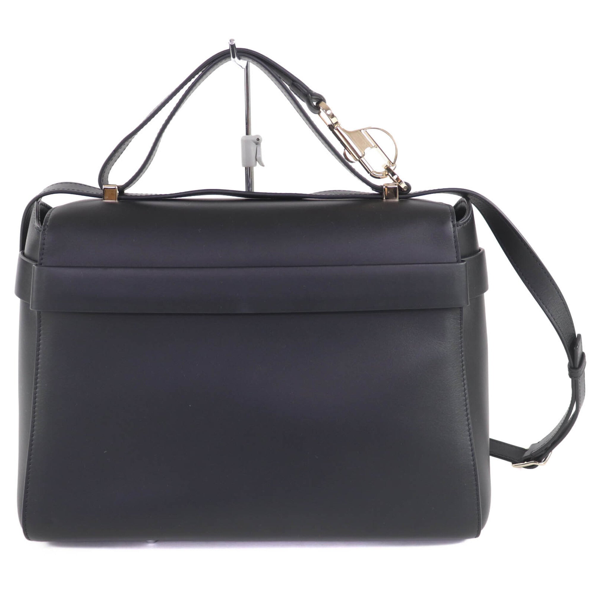 Chloé Black Leather Shoulder Bag (Pre-Owned)