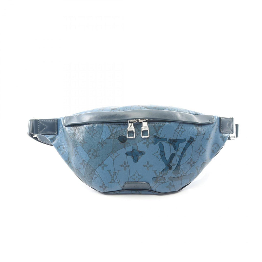 Louis Vuitton Blue Pvc Leather Fanny Pack