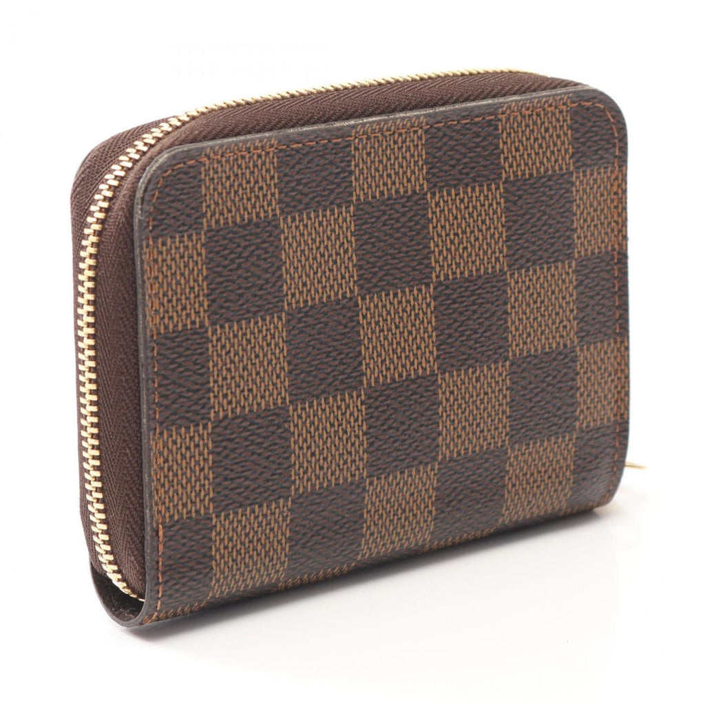 Louis Vuitton Brown Ebene Coated Canvas Coin Purse/Coin Case