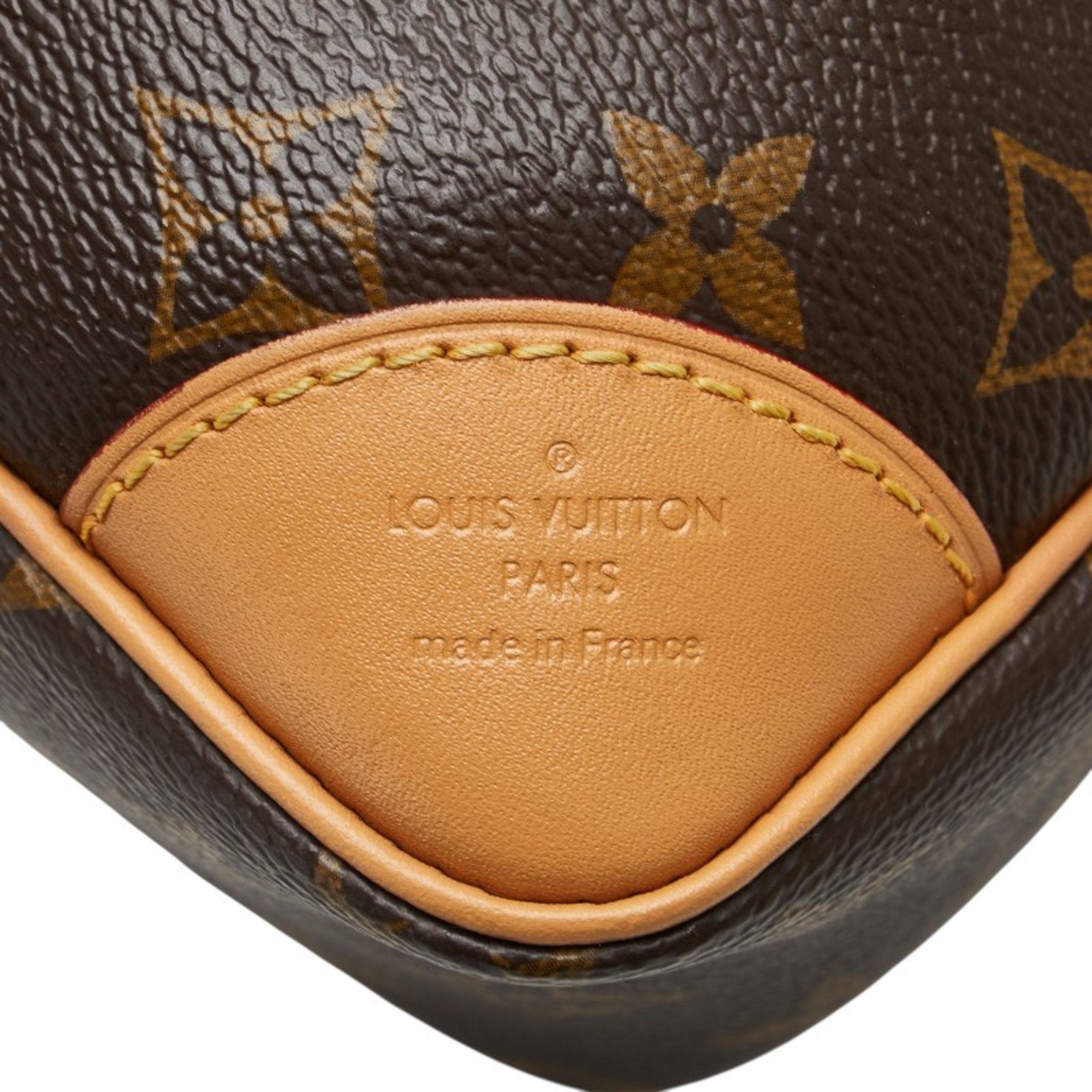 Louis Vuitton Monogram Brown Pvc Leather Shoulder Bag