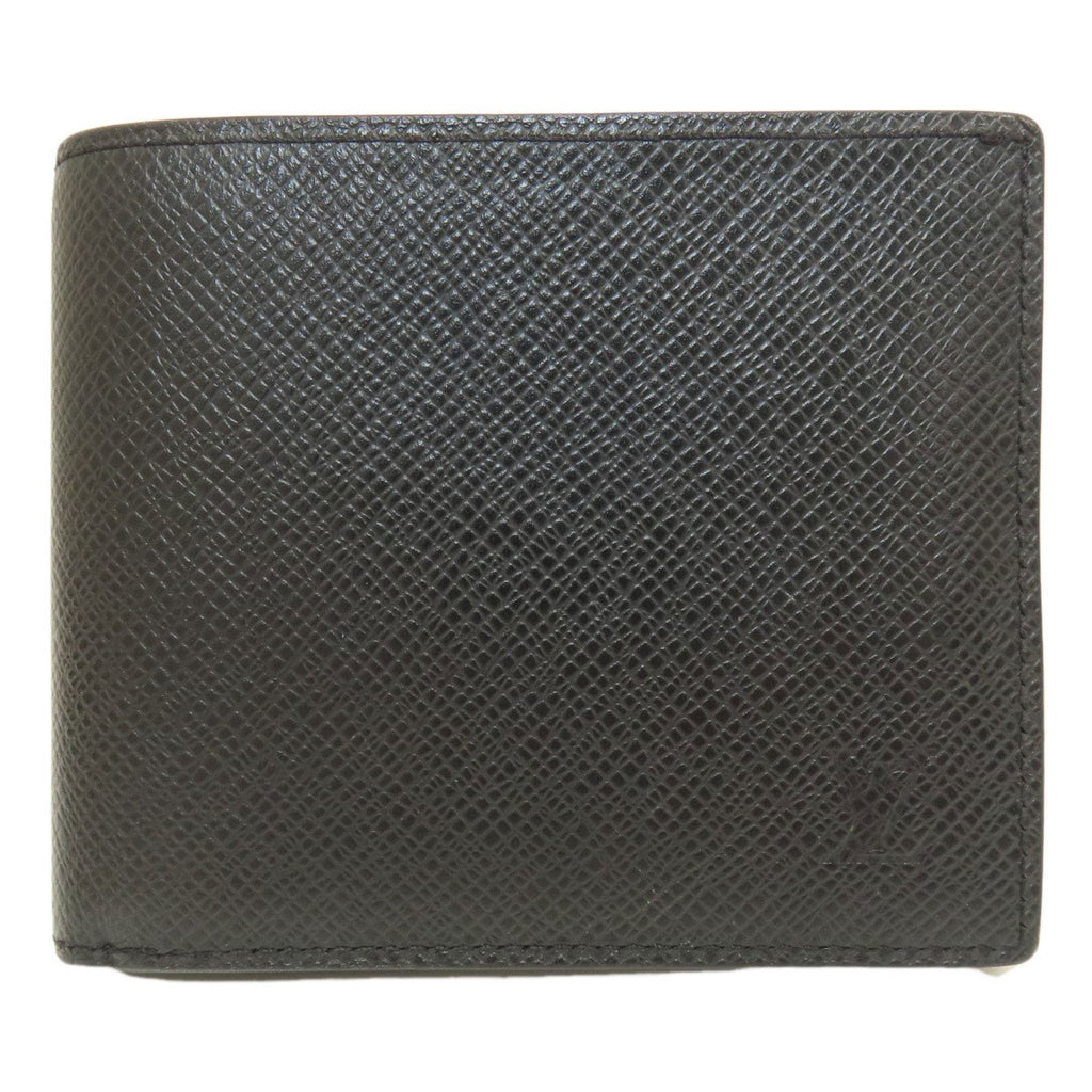 Louis Vuitton Black Taiga Leather Wallet