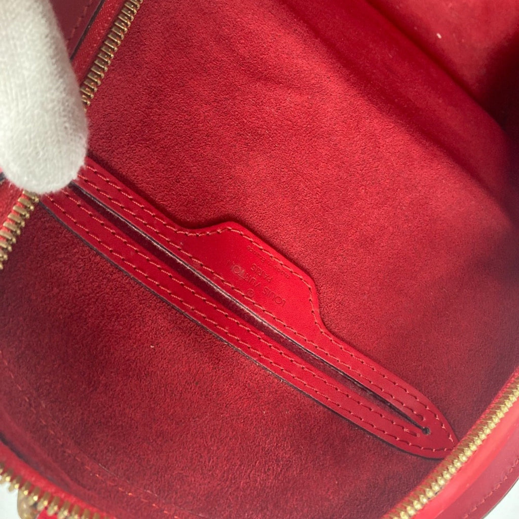 Louis Vuitton Red Color Epi Leather Backpack