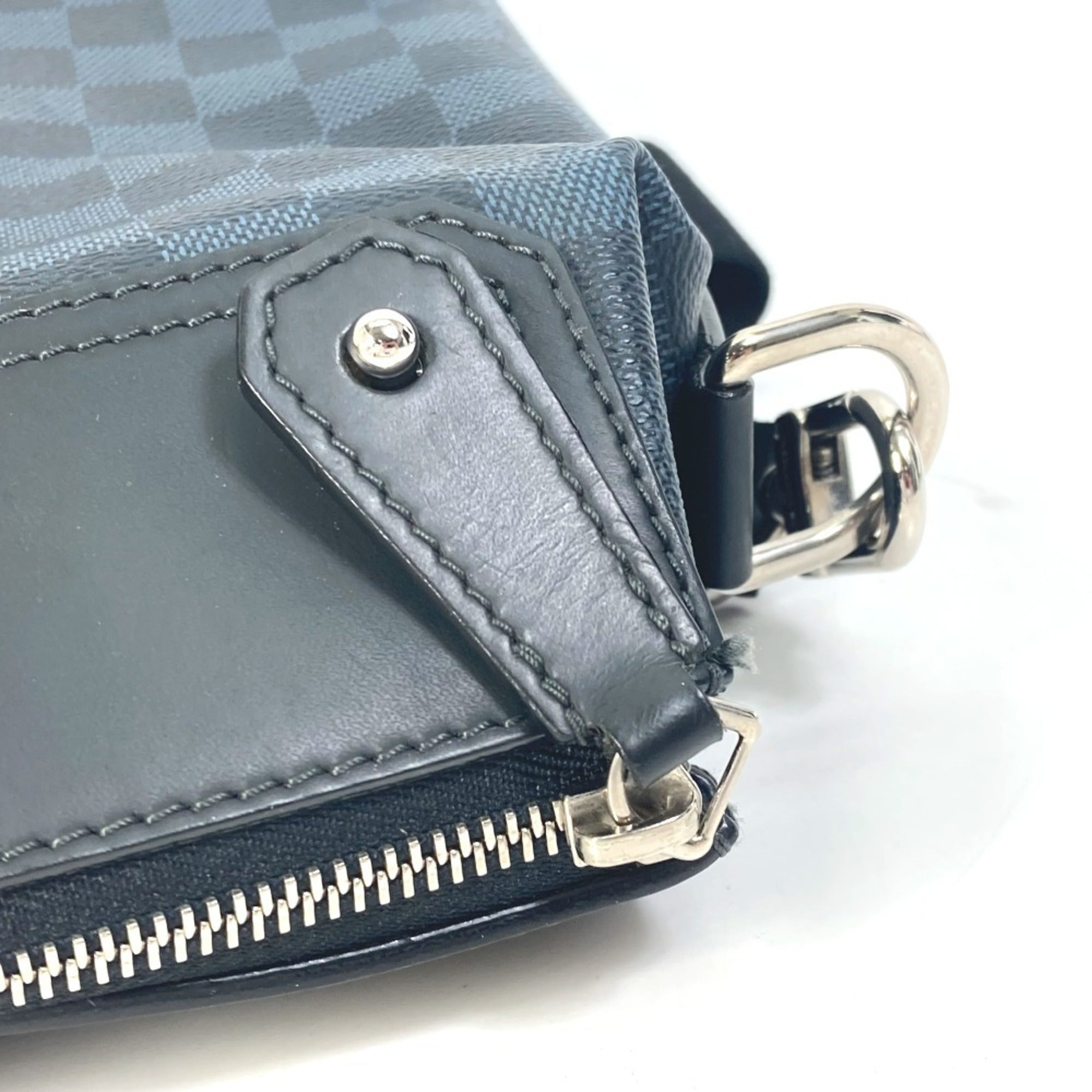 Louis Vuitton Damier Cobalt Navy Shoulder Bag