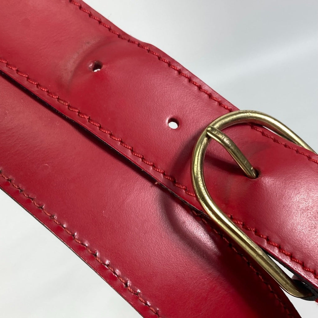 Louis Vuitton Epi Castilian Red Red Color Epi Leather Shoulder Bag
