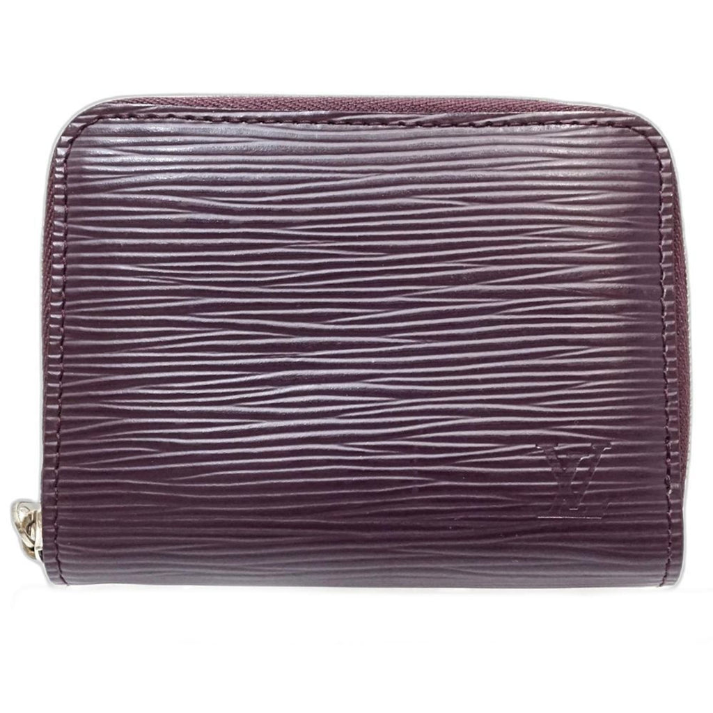Louis Vuitton Cassis Leather Coin Purse/Coin Case