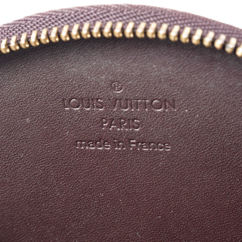 Louis Vuitton Monogram Vernis Amarante Monogram Vernis Coin Purse/Coin Case