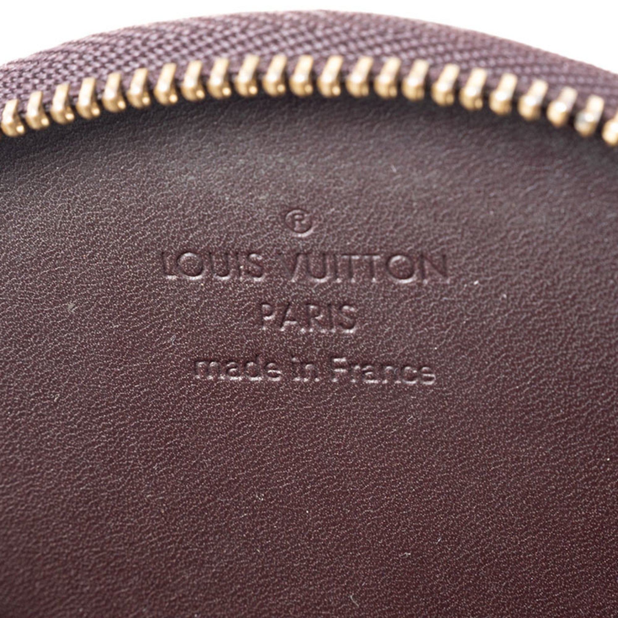 Louis Vuitton Monogram Vernis Amarante Monogram Vernis Coin Purse/Coin Case
