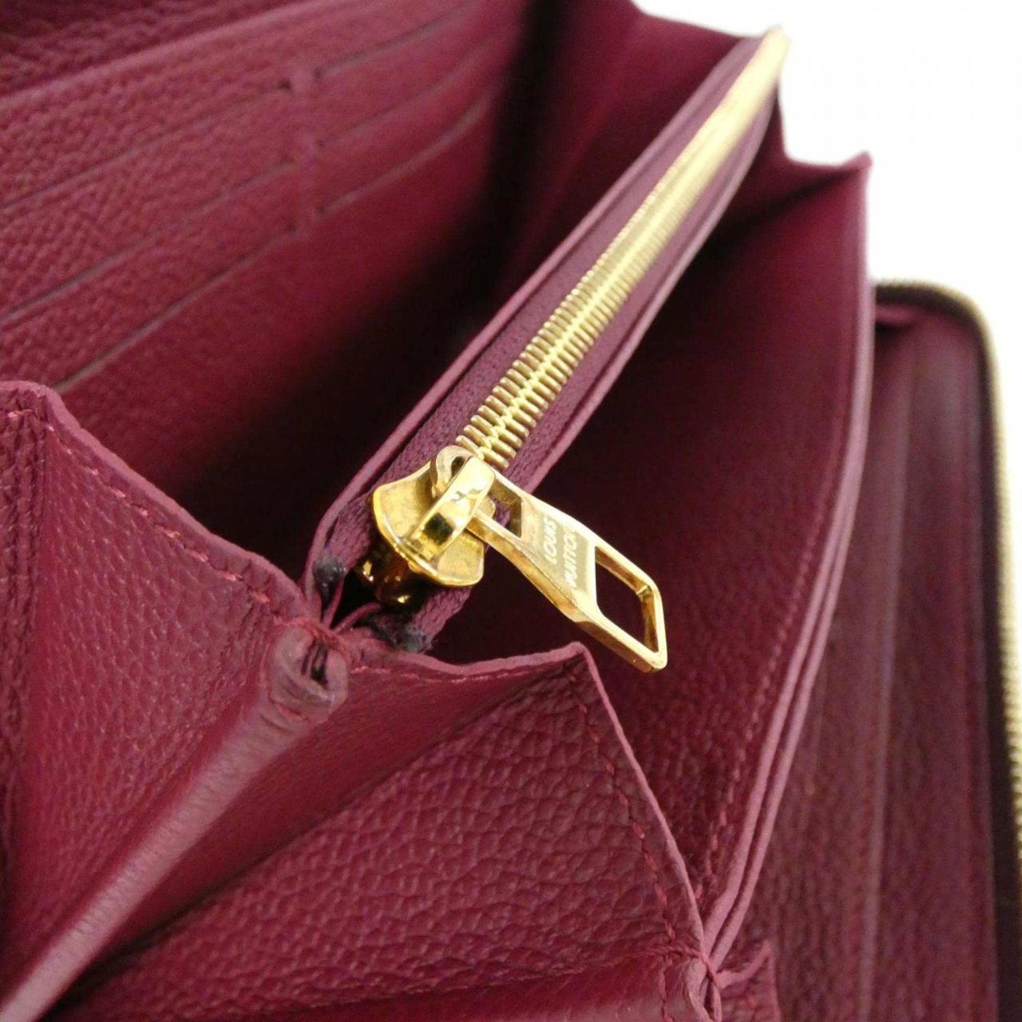 Louis Vuitton Raisin Leather Long Wallet