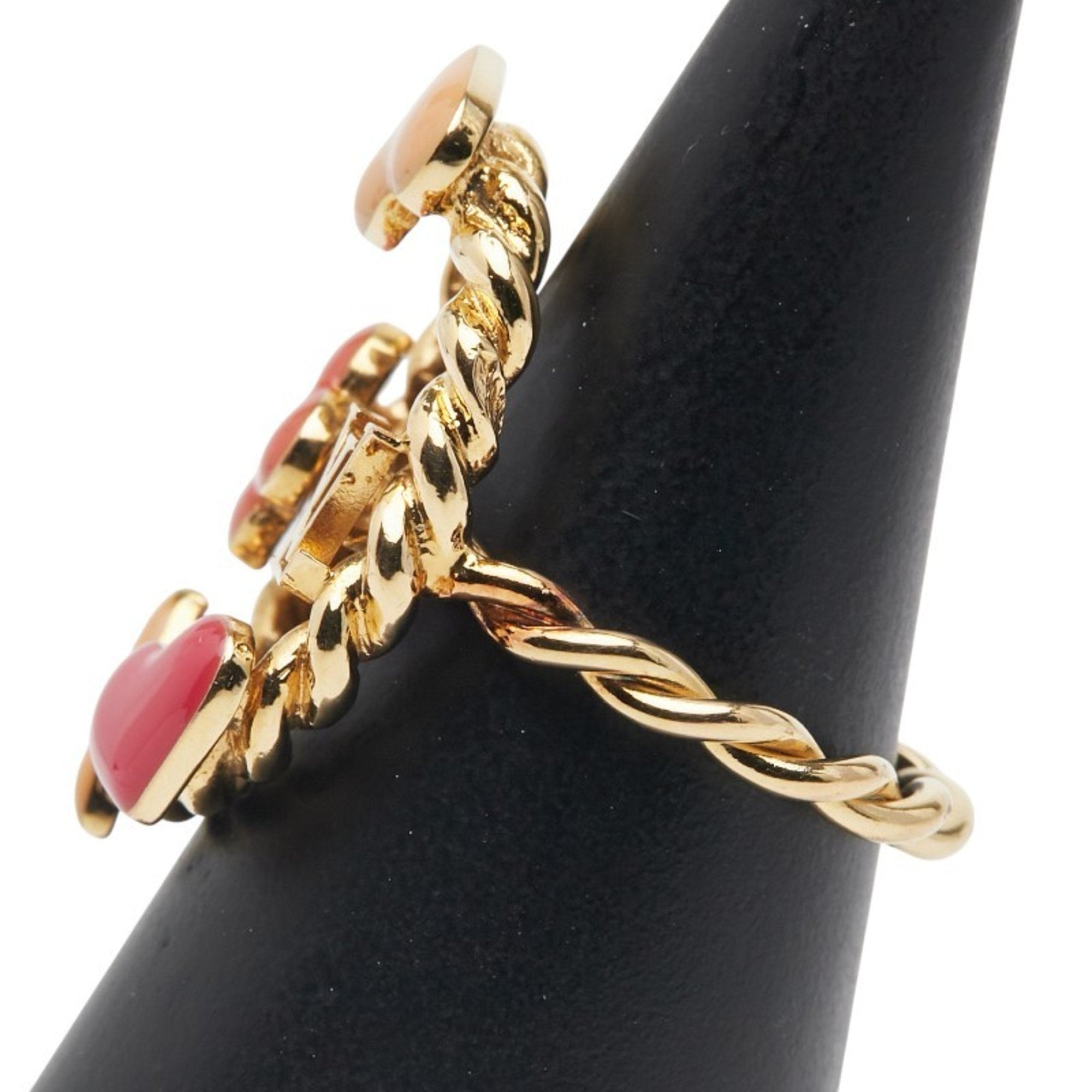 Louis Vuitton Gold Multi-Color Band Ring