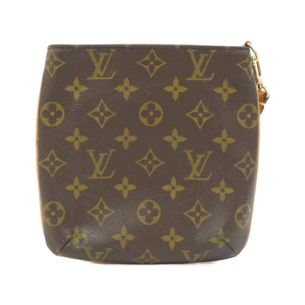 Louis Vuitton Marron Coated Canvas Handbag