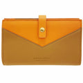 Bottega Veneta Light Brown Orange Leather Wallet (Bi-Fold)