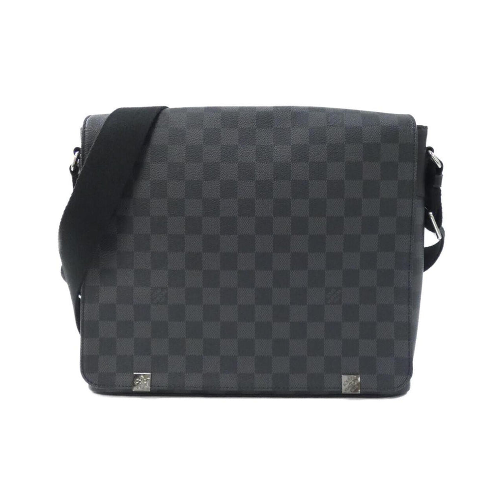 Louis Vuitton Graphite Coated Canvas Shoulder Bag