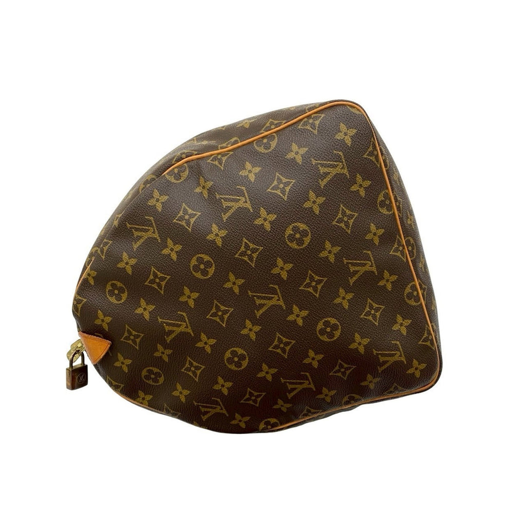 Louis Vuitton Brown Leather Pvc Boston Bag