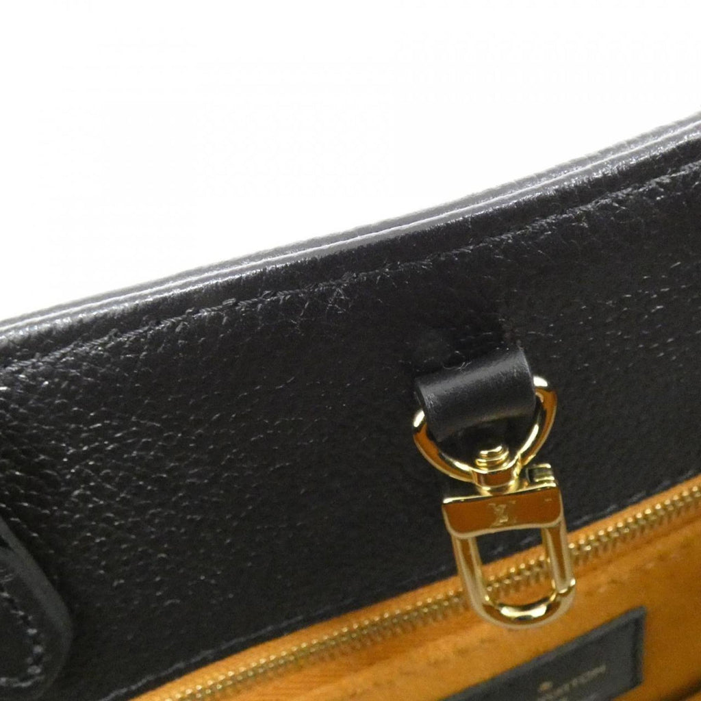 Louis Vuitton Black Leather Handbag