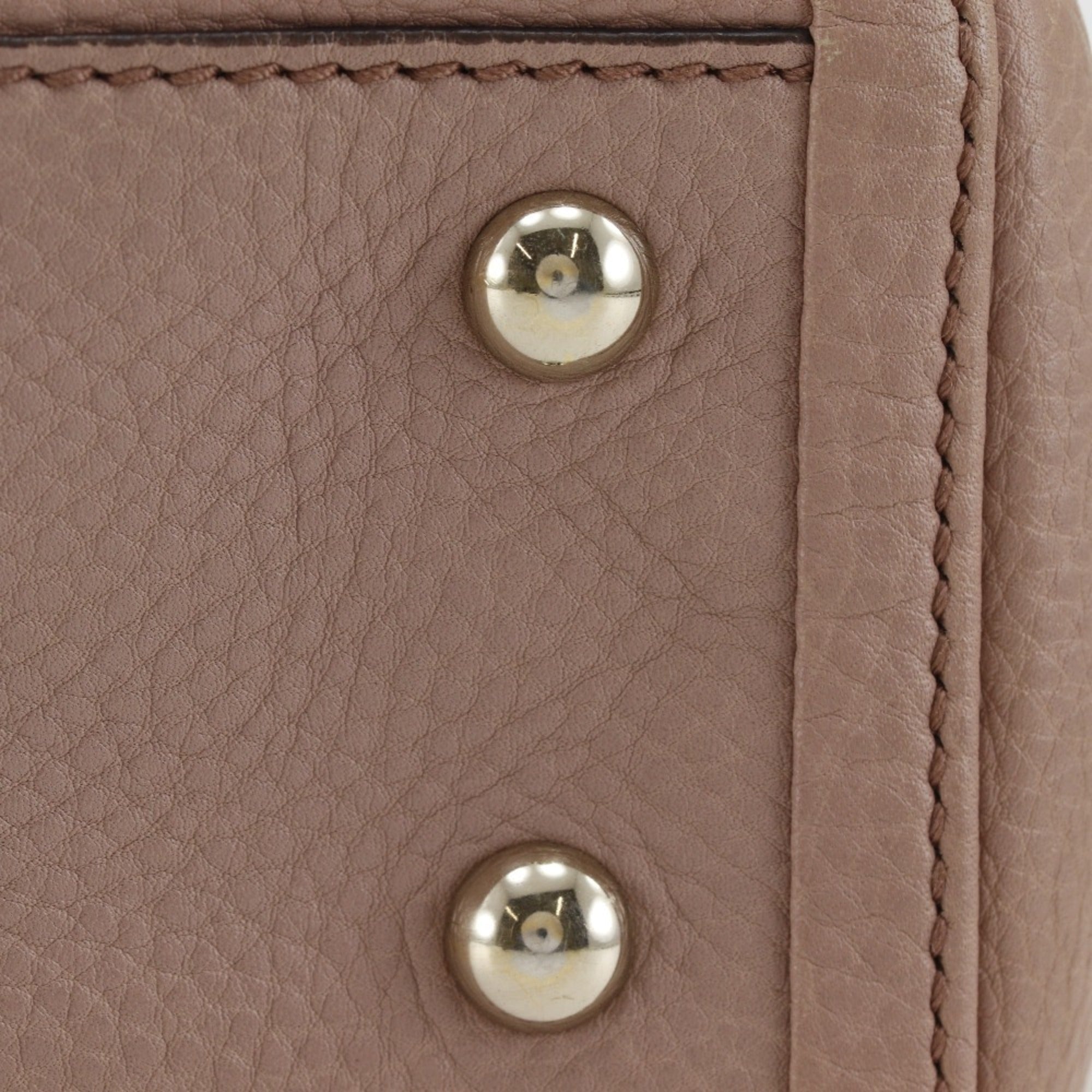 Gucci Soho Pink Leather Tote Bag (Pre-Owned)