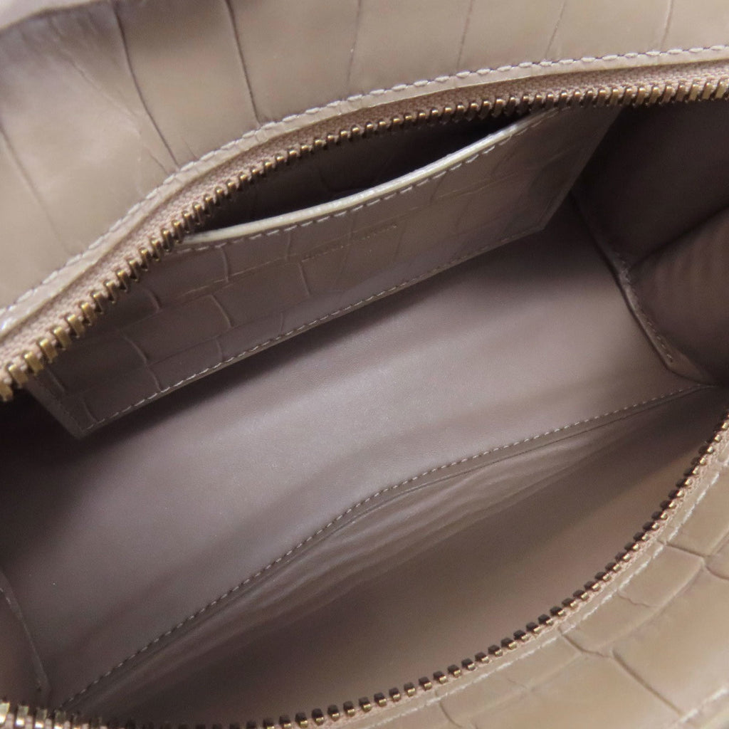 Balenciaga Brown Leather Hand