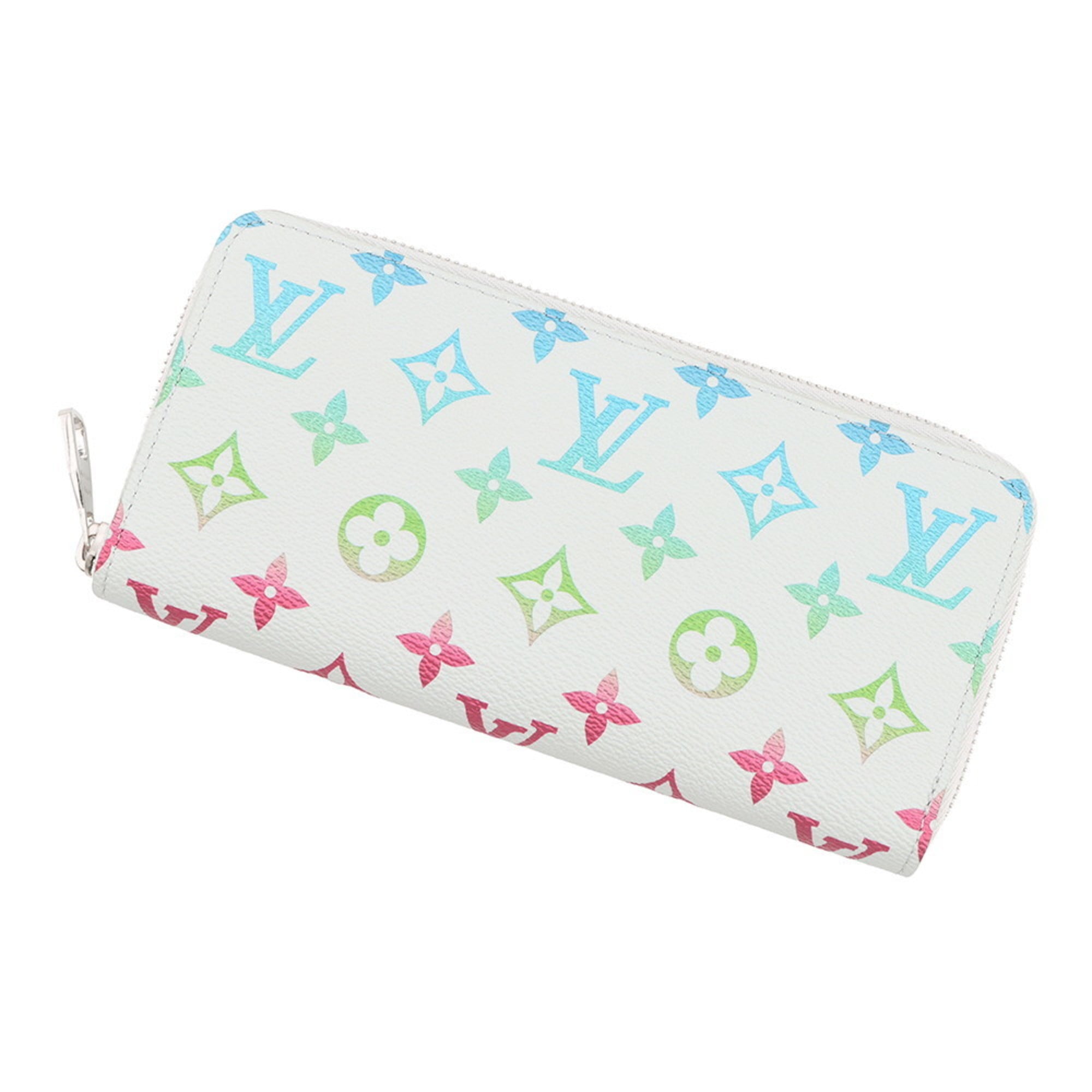 Louis Vuitton Gray Multi-Color Monogram Long Wallet
