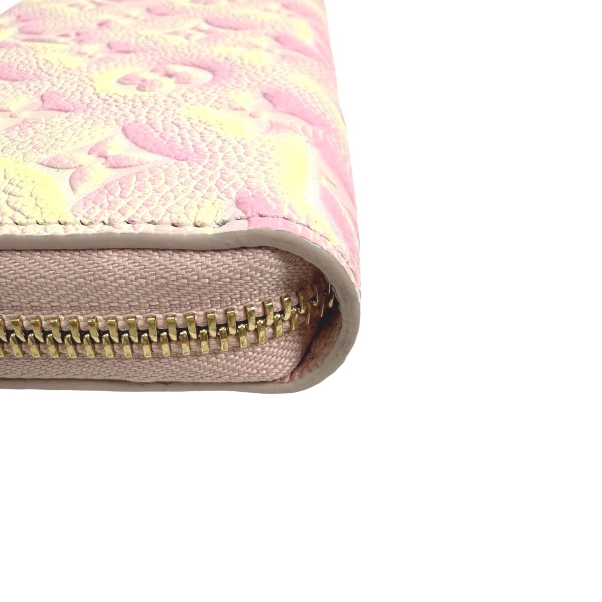 Louis Vuitton Monogram Empreinte Pink Monogram Empreinte Long Wallet