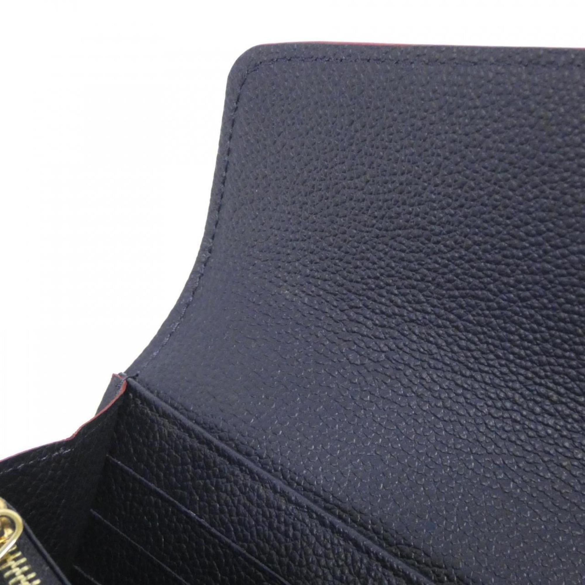 Louis Vuitton Marine Rouge Leather Long Wallet