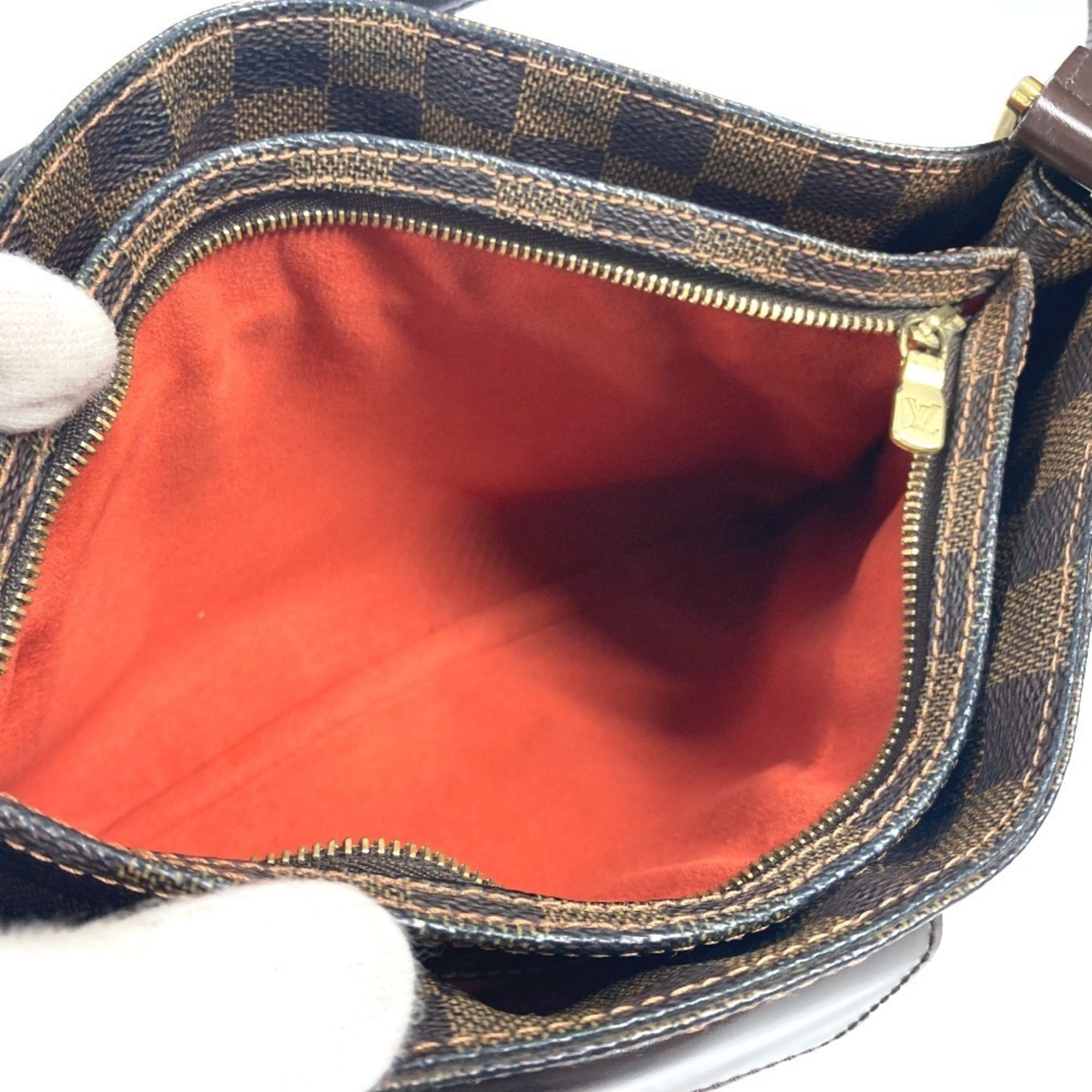 Louis Vuitton Brown Ebene Damier Canvas Shoulder Bag