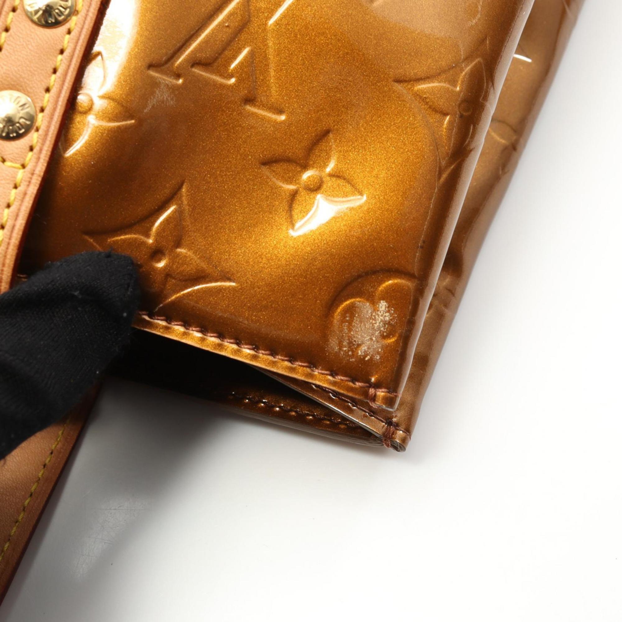 Louis Vuitton Bronze Brown Leather Tote Bag