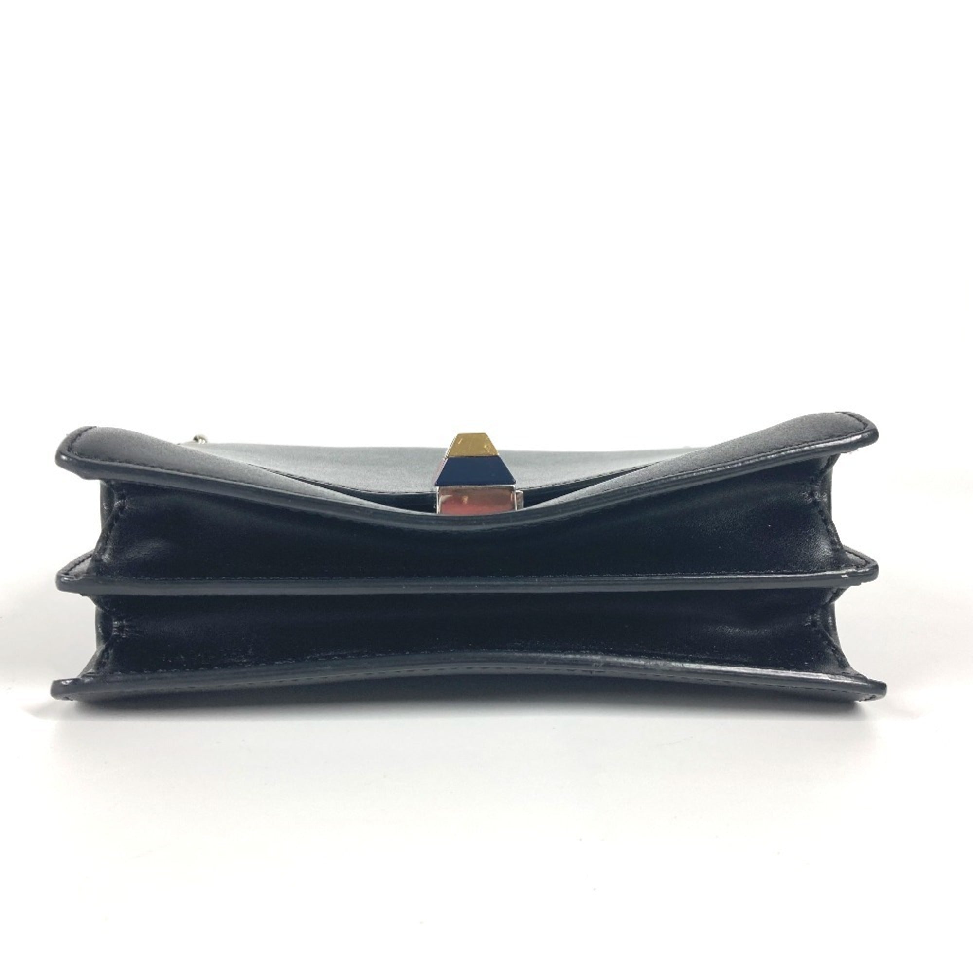 Fendi Black Leather Handbag