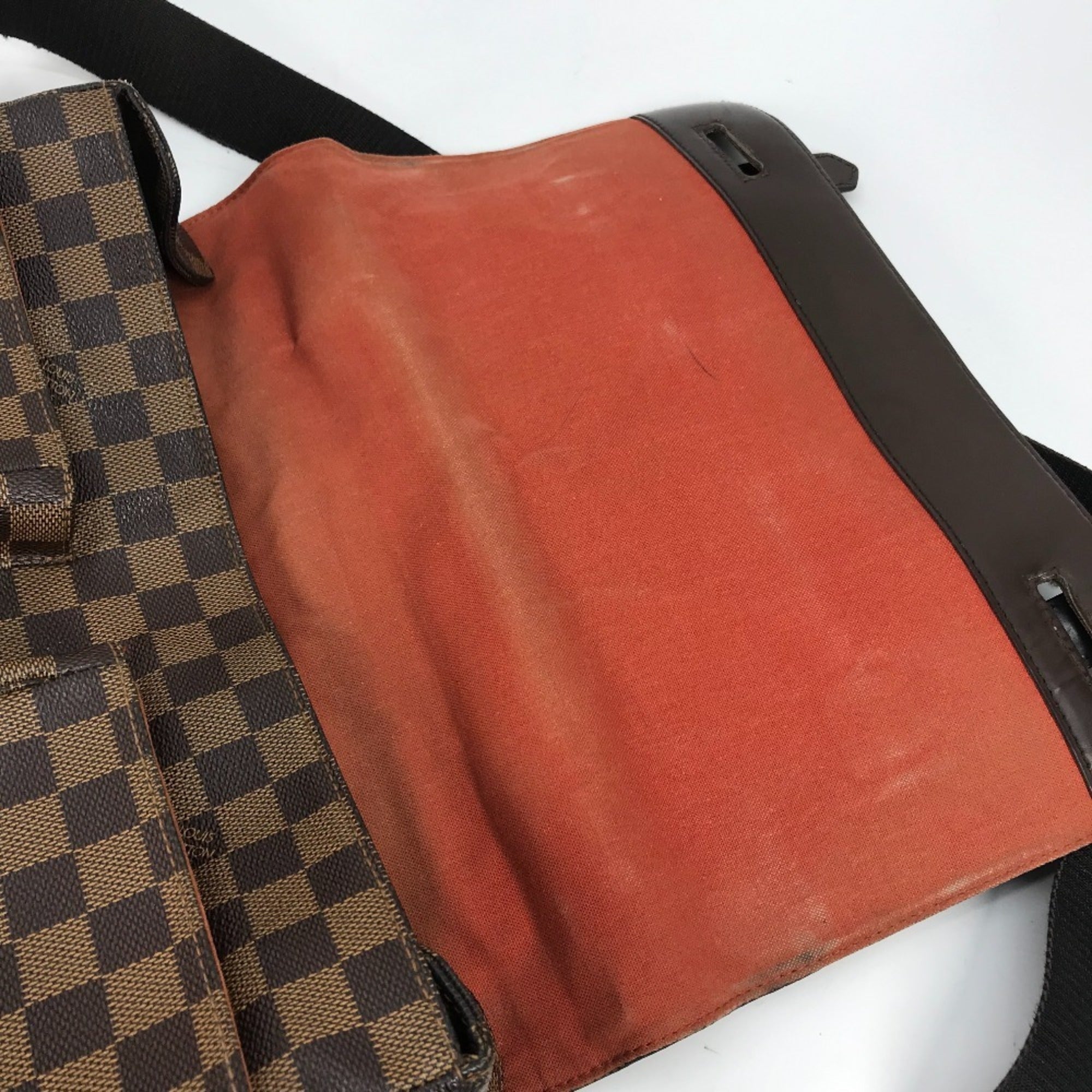 Louis Vuitton Brown Damier Canvas Ebene Galle Damier Canvas Messenger Bag Shoulder Bag