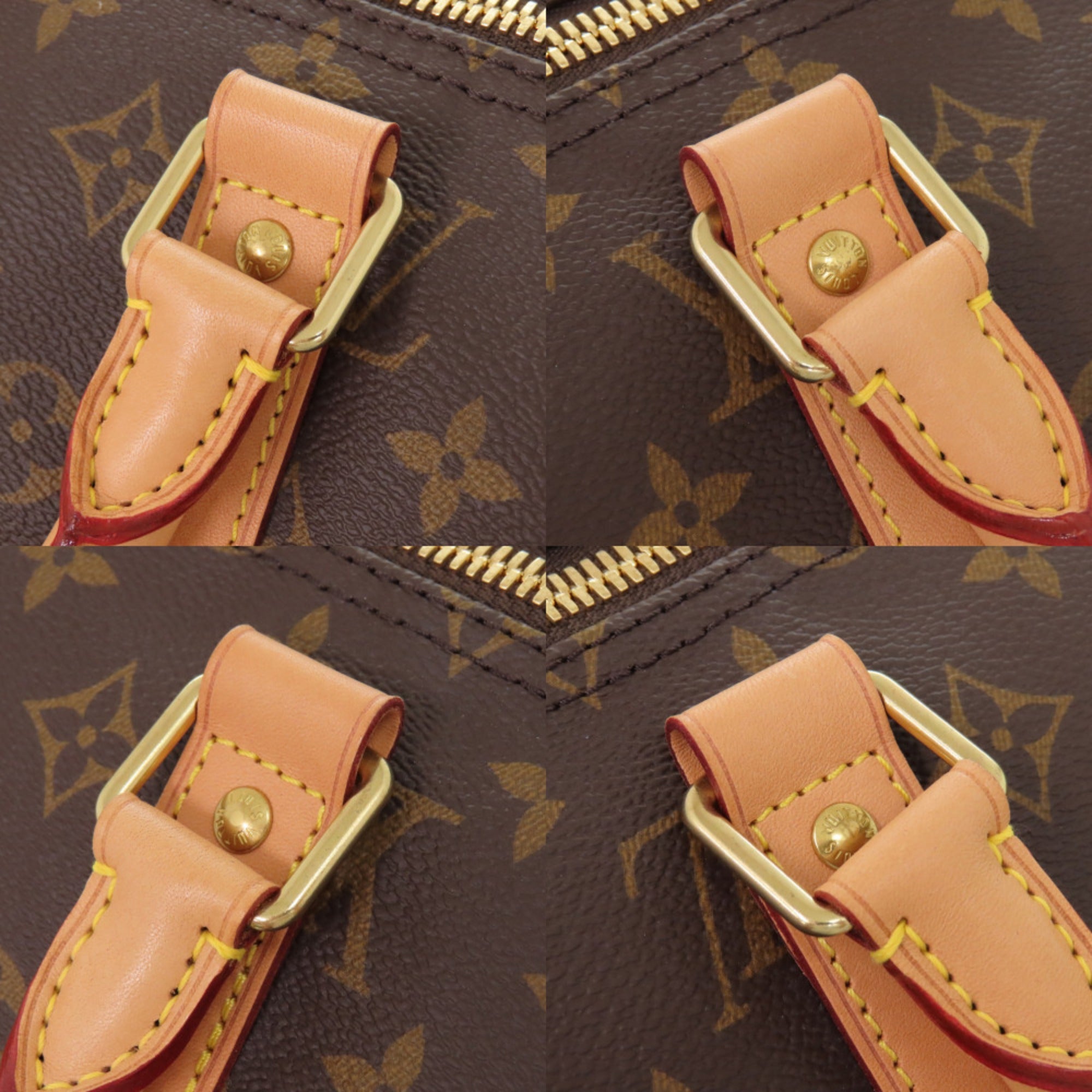 Louis Vuitton Monogram Brown Monogram Monogram Boston Bag