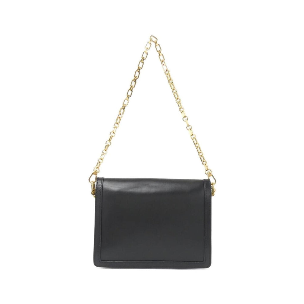 Louis Vuitton Black Leather Shoulder Bag