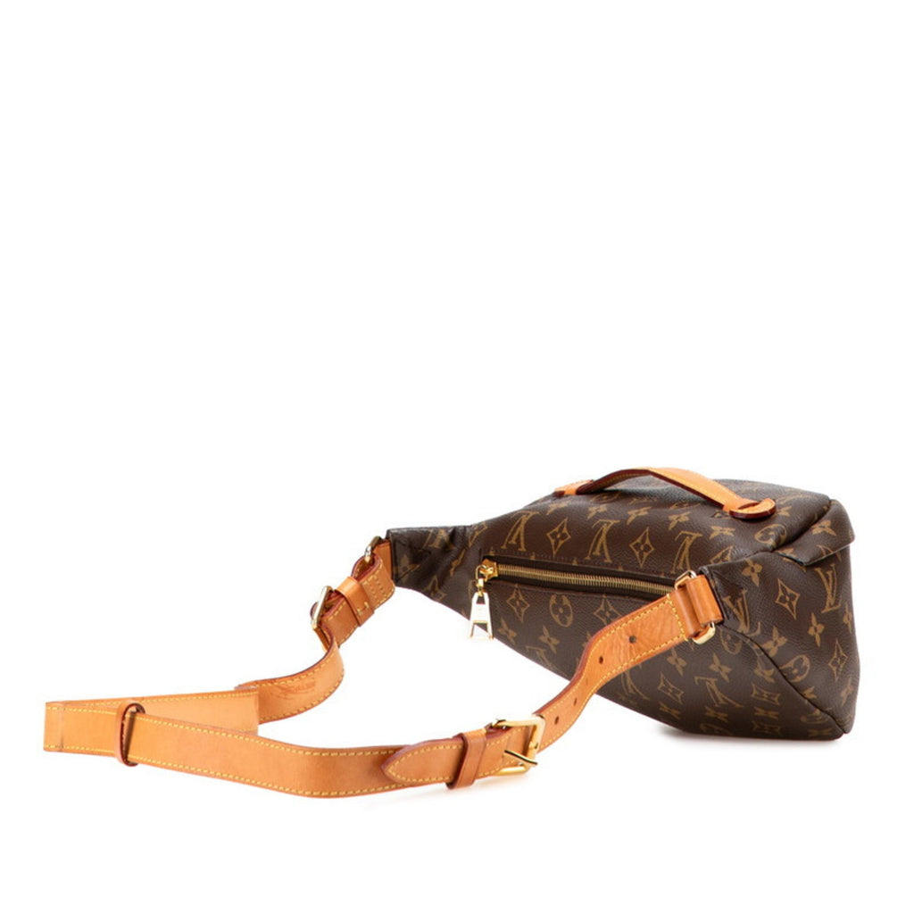 Louis Vuitton Brown Pvc Leather Sling Bag