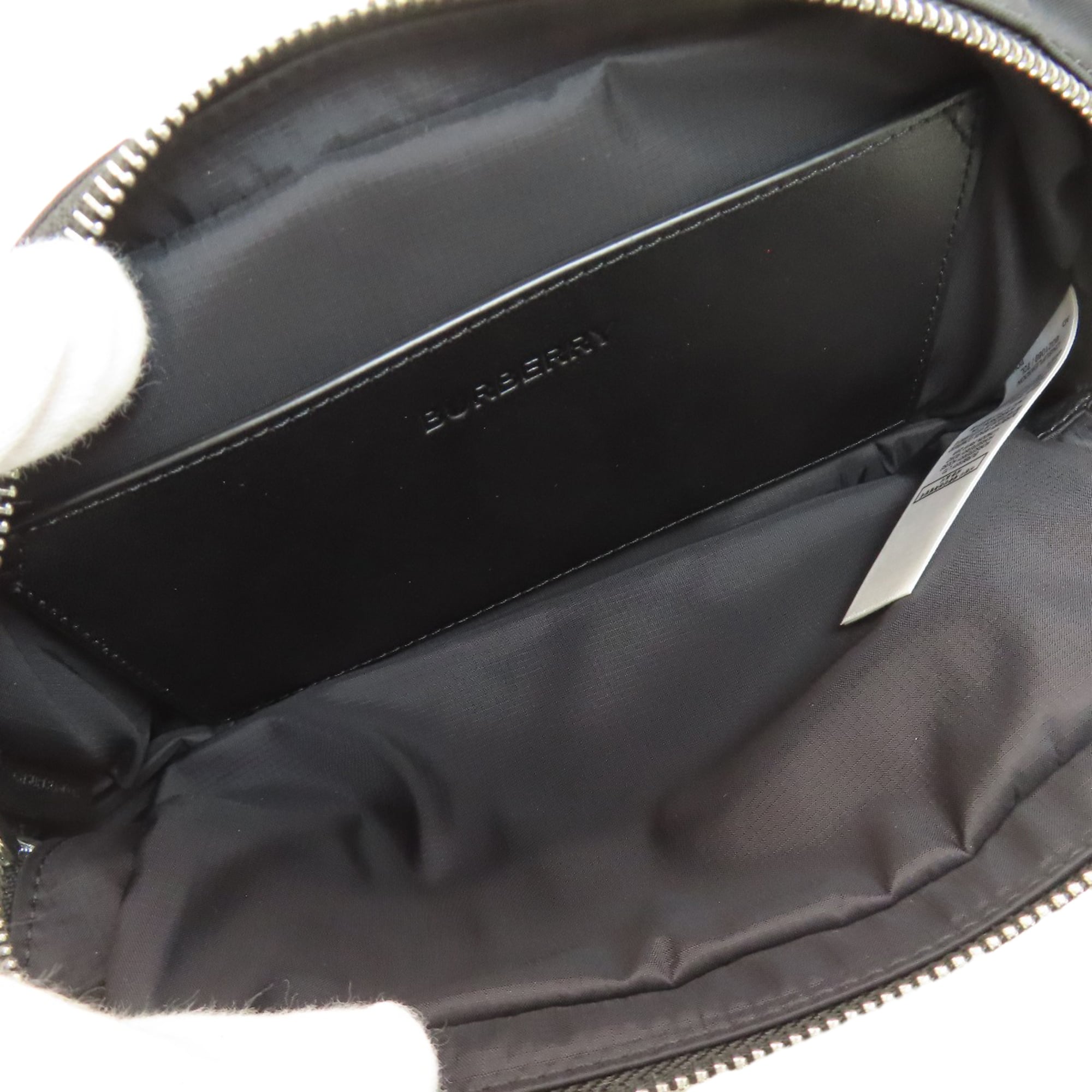 Burberry Black Nylon Fanny Pack