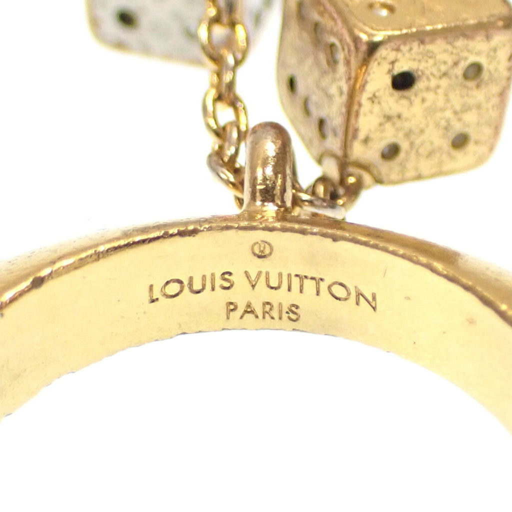 Louis Vuitton Gold Gold Plating Band Ring