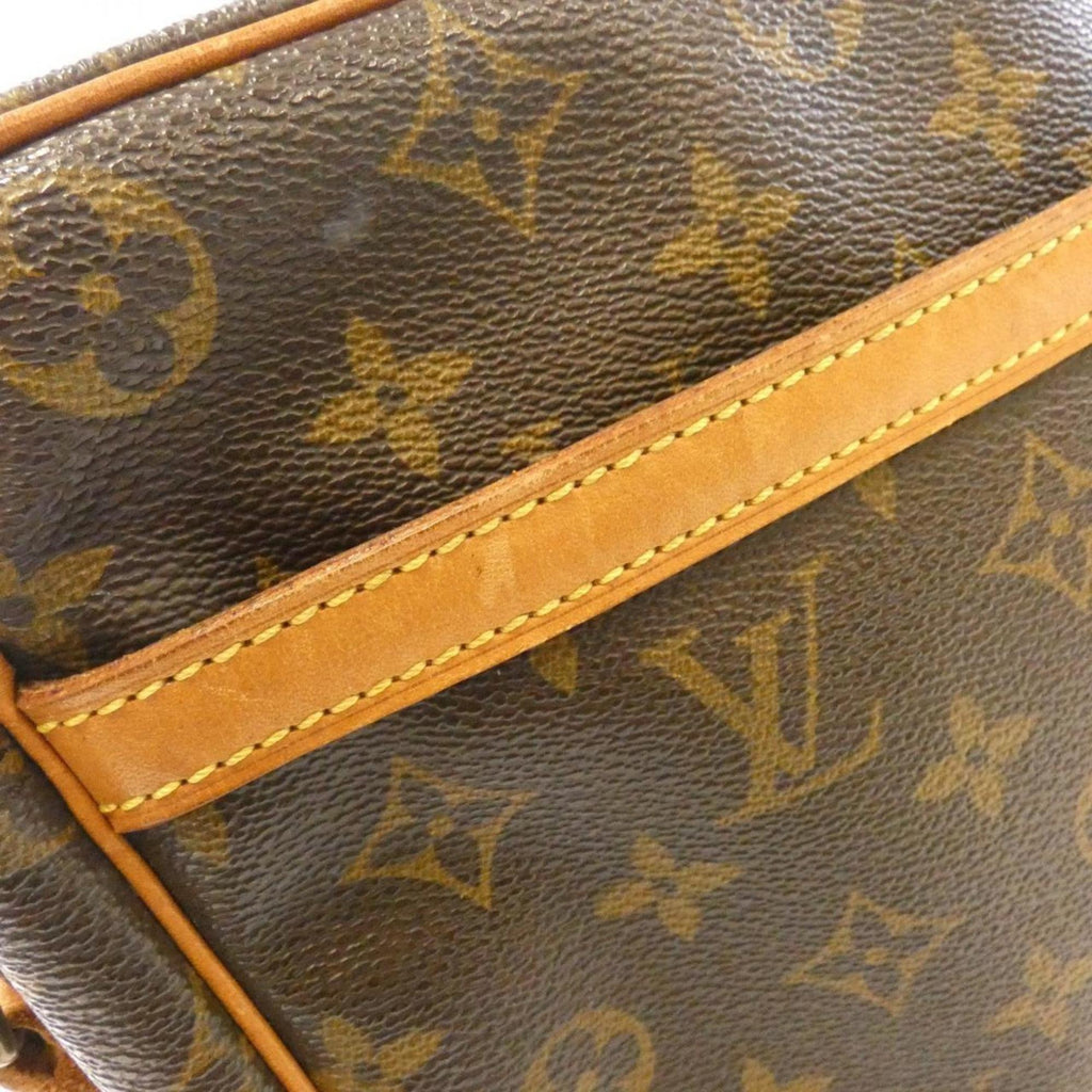 Louis Vuitton Marron Coated Canvas Shoulder Bag