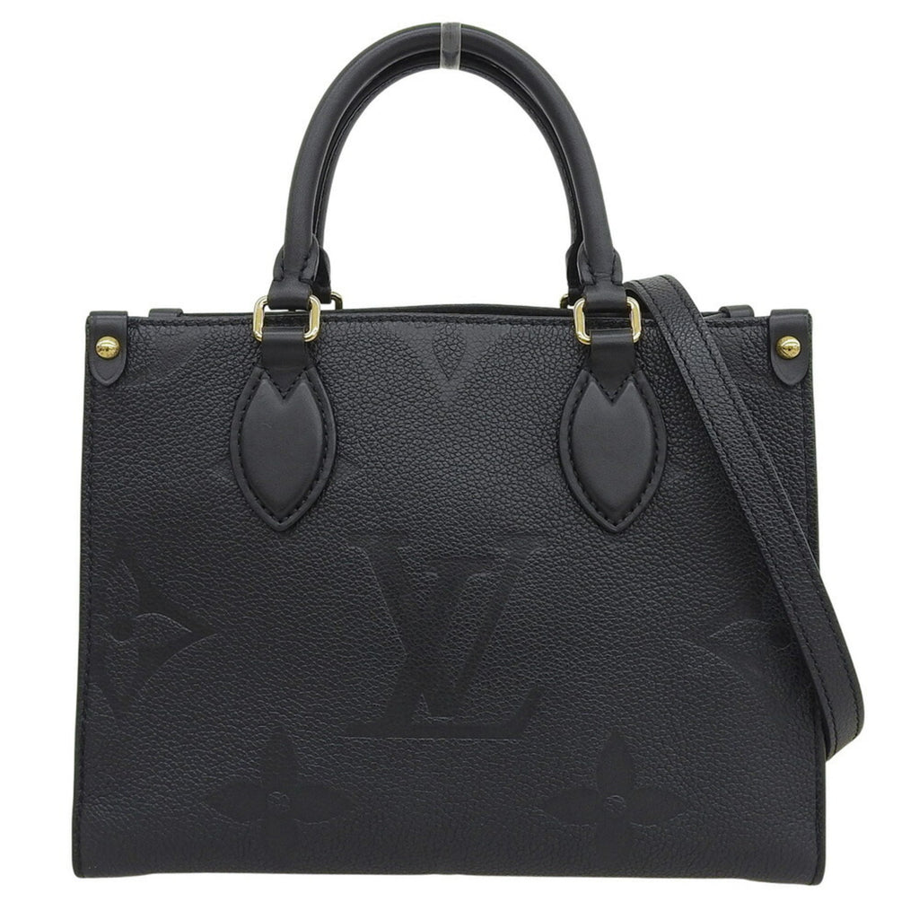Louis Vuitton Black Monogram Noir Monogram Empreinte Handbag Shoulder Bag