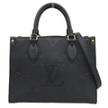 Louis Vuitton Black Monogram Noir Monogram Empreinte Handbag Shoulder Bag