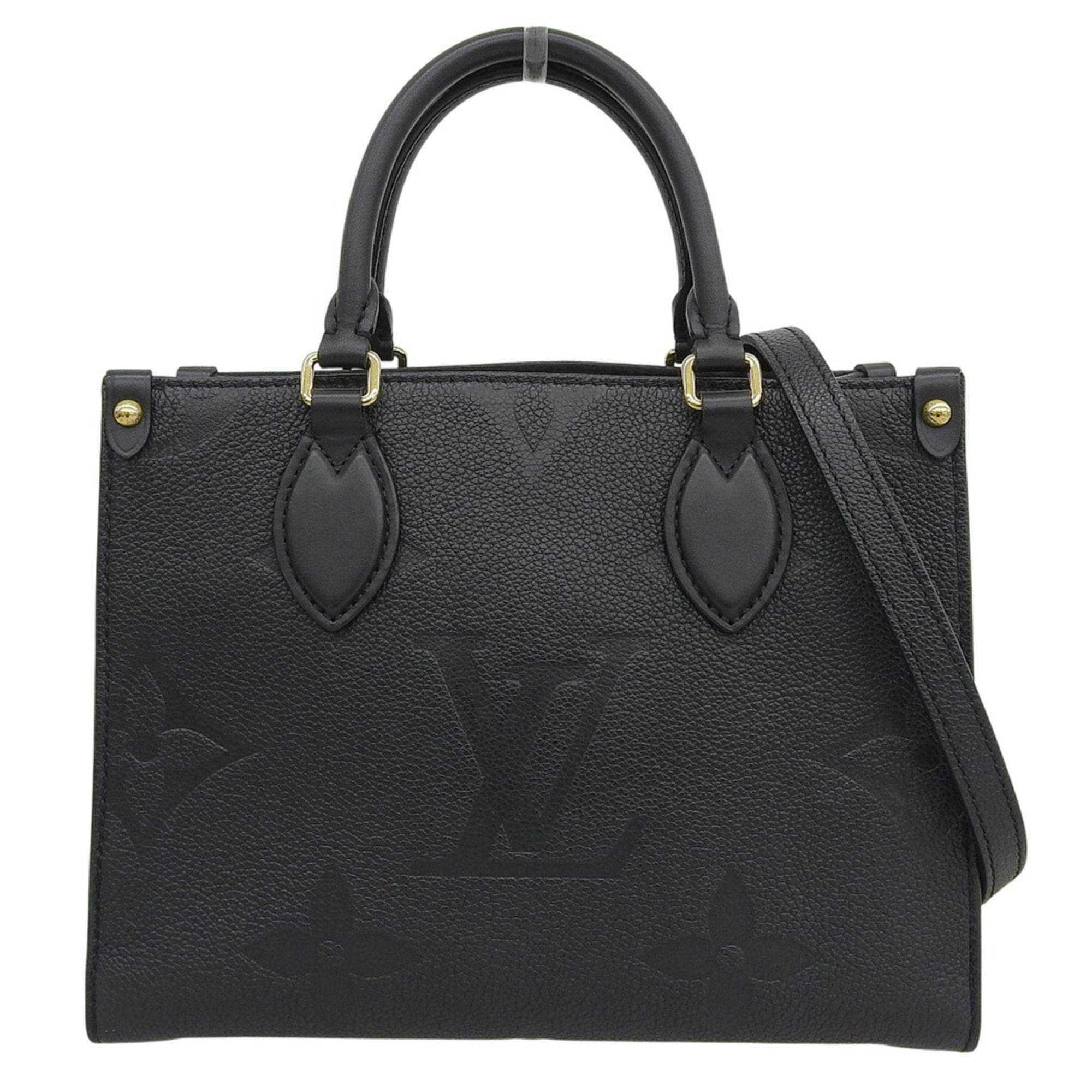 Louis Vuitton Black Monogram Noir Monogram Empreinte Handbag Shoulder Bag